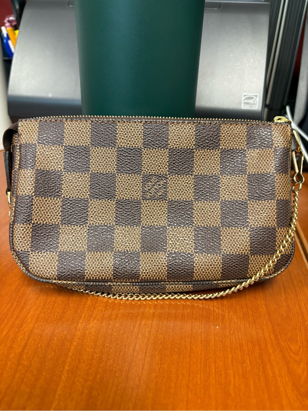 Louis Vuitton mini wristlet bucket pouch - vintage
